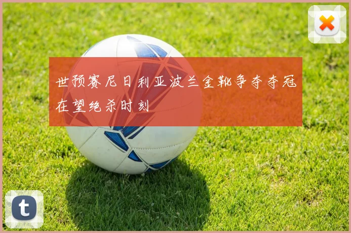 世预赛尼日利亚波兰金靴争夺夺冠在望绝杀时刻